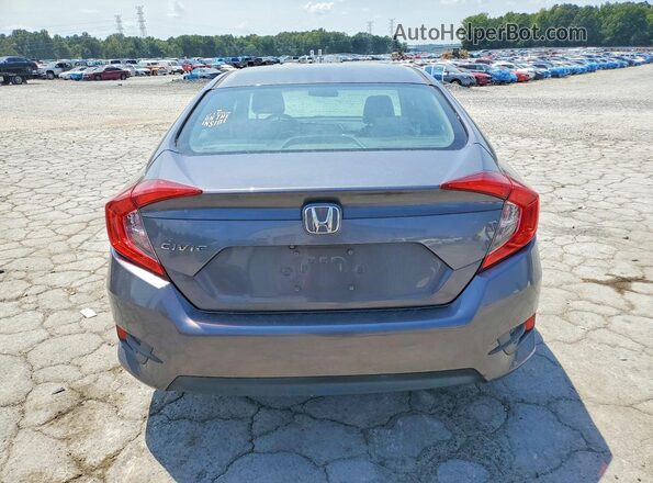19XFC2F75GE073948 2016 HONDA CIVIC Gray Вид ззаду