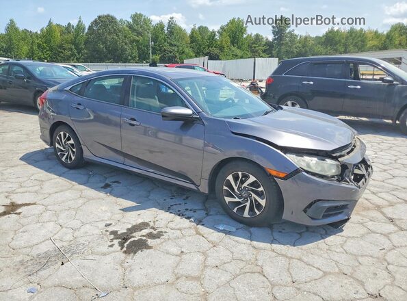19XFC2F75GE073948 2016 HONDA CIVIC Gray Передня права чверть