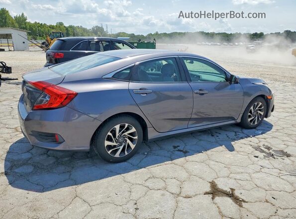 19XFC2F75GE073948 2016 HONDA CIVIC Gray Задня права чверть