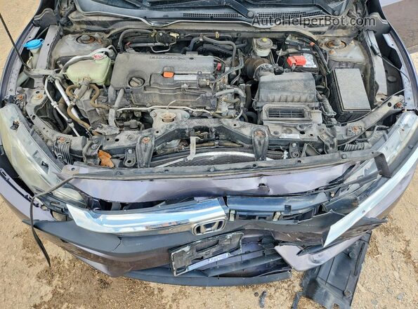 19XFC2F75GE075067 2016 HONDA CIVIC Gray უკანა სალონის ხედი
