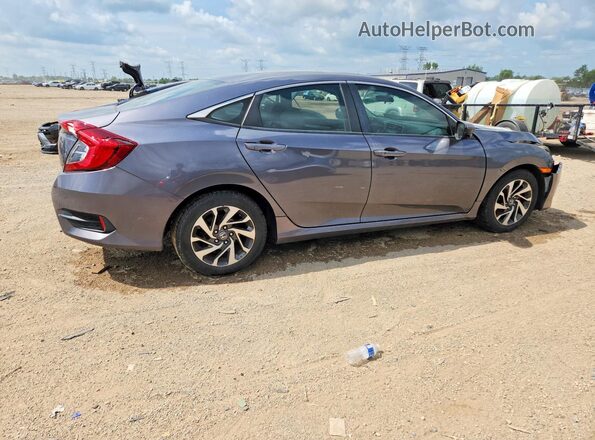 19XFC2F75GE075067 2016 HONDA CIVIC Gray უკანა მარჯვენა