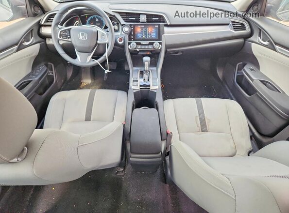 19XFC2F75GE075067 2016 HONDA CIVIC Gray წინა პანელის ხედი