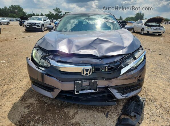 19XFC2F75GE075067 2016 HONDA CIVIC Gray წინა ხედი