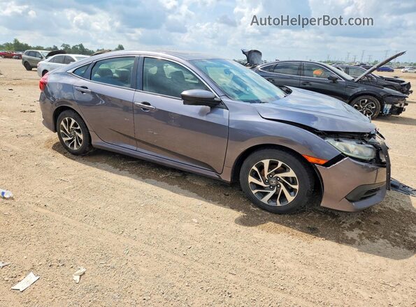 19XFC2F75GE075067 2016 HONDA CIVIC Gray წინა მარჯვენა