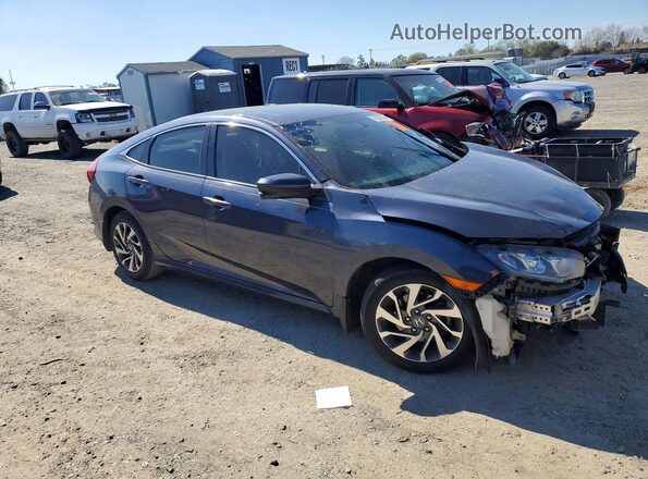 19XFC2F75GE093066 2016 HONDA CIVIC Blue წინა მარჯვენა