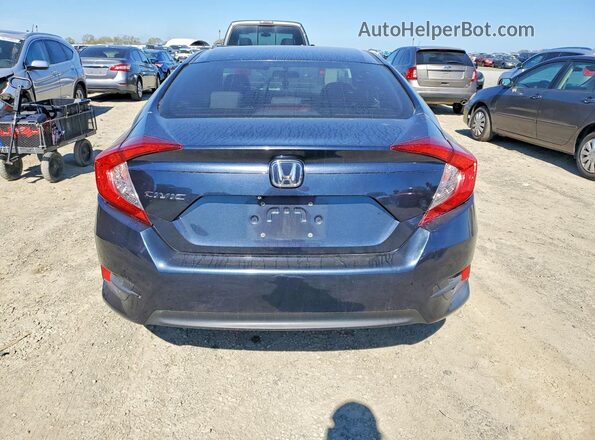 19XFC2F75GE093066 2016 HONDA CIVIC Blue უკანა ხედი