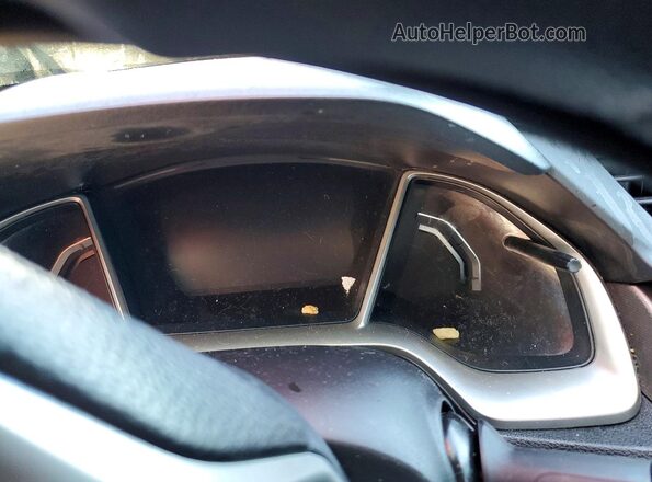 19XFC2F75GE093066 2016 HONDA CIVIC Blue ხელსაწყოთა პანელის ხედი