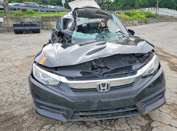 19XFC2F75GE224819 2016 HONDA CIVIC Black Front view