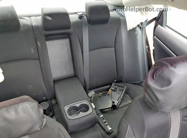 19XFC2F75GE224819 2016 HONDA CIVIC Black Rear seats view