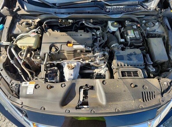 19XFC2F75GE228918 2016 HONDA CIVIC Black Rear interior view