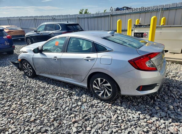 19XFC2F75HE001522 2017 HONDA CIVIC Silver Задня ліва чверть
