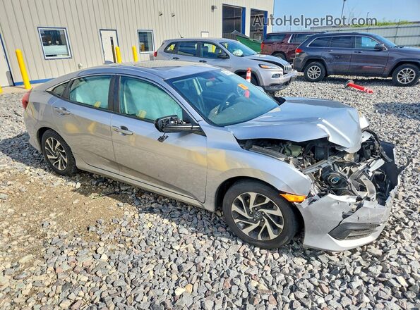 19XFC2F75HE001522 2017 HONDA CIVIC Silver Передня права чверть