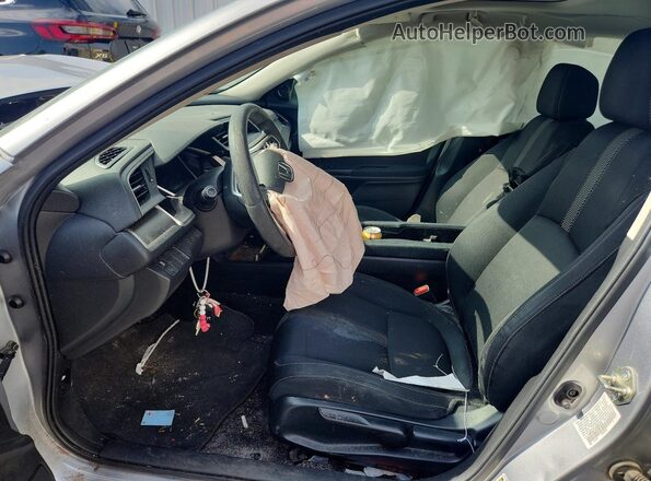 19XFC2F75HE001522 2017 HONDA CIVIC Silver Вид салону спереду