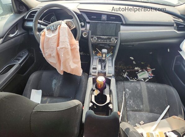 19XFC2F75HE001522 2017 HONDA CIVIC Silver Вид панелі приладів