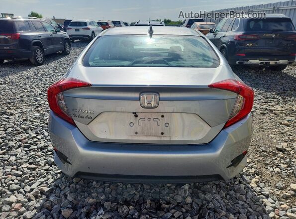 19XFC2F75HE001522 2017 HONDA CIVIC Silver Вид ззаду