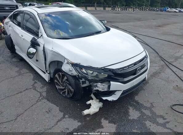 19XFC2F75HE065611 2017 HONDA CIVIC White Front view