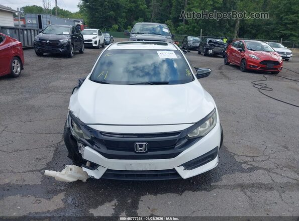 19XFC2F75HE065611 2017 HONDA CIVIC White Dashboard view