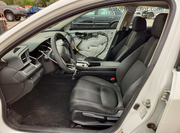 19XFC2F75HE074826 2017 HONDA CIVIC White Vista interior delantera