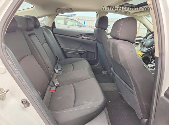 19XFC2F75HE074826 2017 HONDA CIVIC White Vista de los asientos traseros