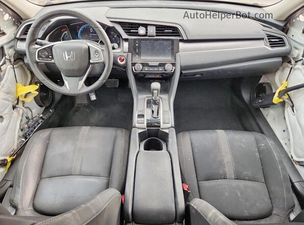 19XFC2F75HE074826 2017 HONDA CIVIC White Vista del salpicadero