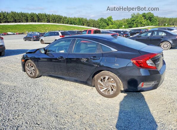19XFC2F75HE220884 2017 HONDA CIVIC Black Rear left