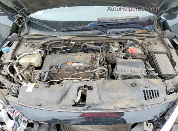 19XFC2F75HE220884 2017 HONDA CIVIC Black Rear interior view