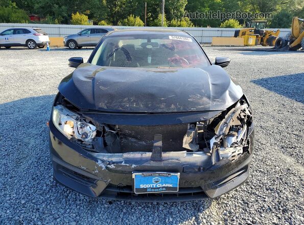 19XFC2F75HE220884 2017 HONDA CIVIC Black Front view