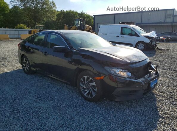 19XFC2F75HE220884 2017 HONDA CIVIC Black Front right