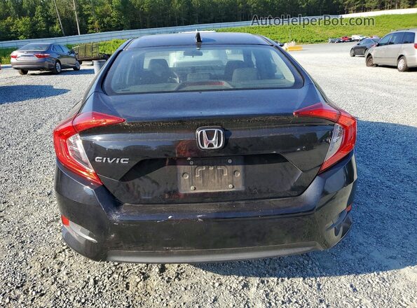 19XFC2F75HE220884 2017 HONDA CIVIC Black Rear view