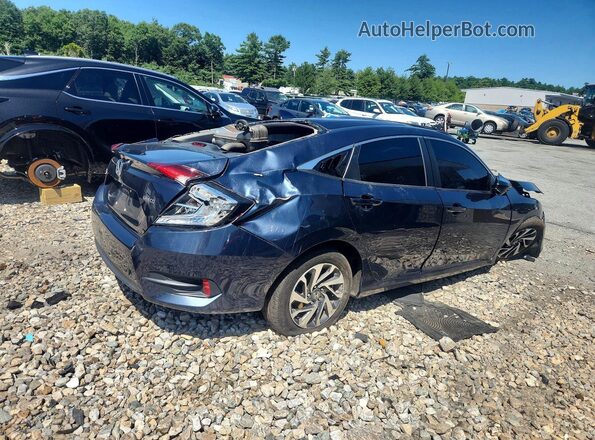 19XFC2F75HE227219 2017 HONDA CIVIC Black Tył prawy