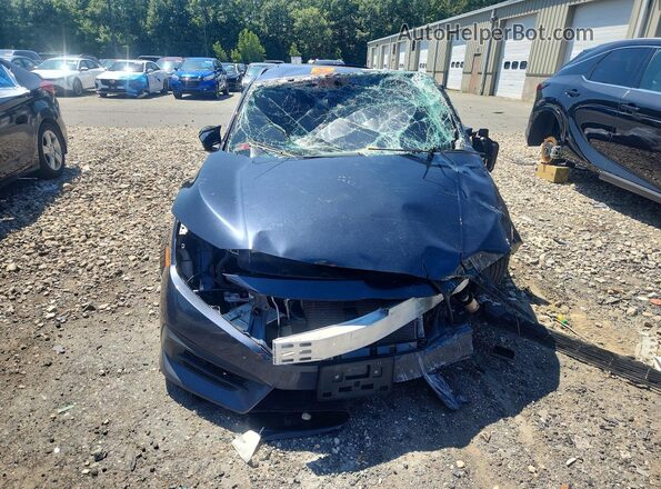 19XFC2F75HE227219 2017 HONDA CIVIC Black Widok z przodu