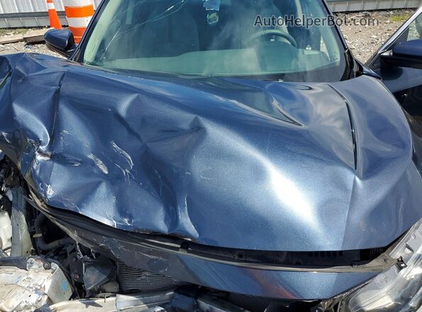 19XFC2F75HE230217 2017 HONDA CIVIC Blue Սալոնի հետևի տեսք