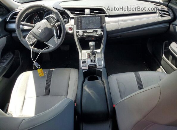 19XFC2F75HE230217 2017 HONDA CIVIC Blue Առջևի վահանակի տեսք