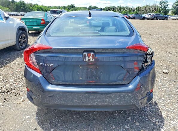19XFC2F75HE230217 2017 HONDA CIVIC Blue Հետևի տեսք