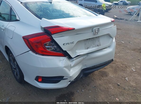 19XFC2F75JE001204 2018 HONDA CIVIC White Front view