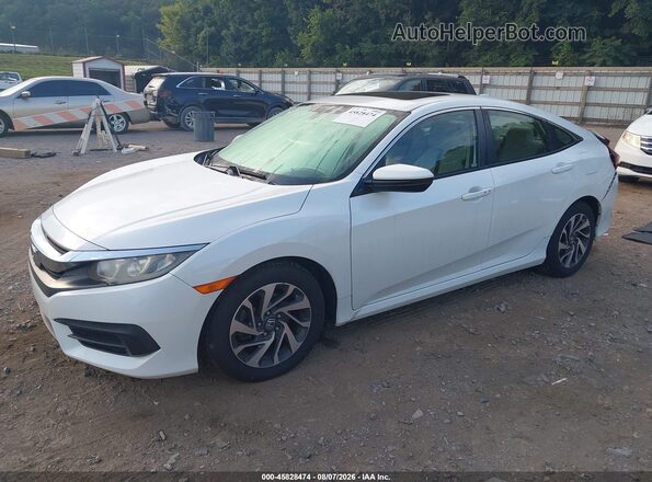 19XFC2F75JE001204 2018 HONDA CIVIC White Front left