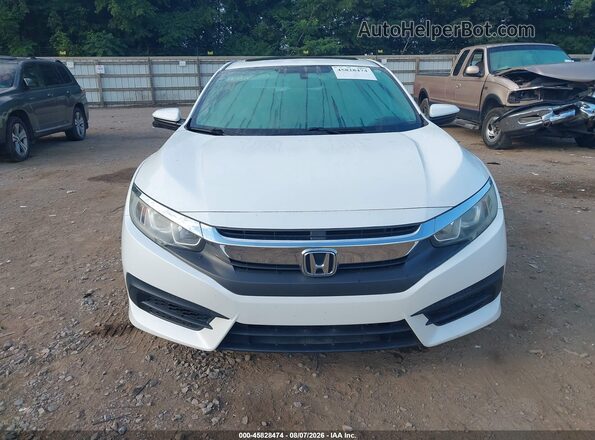 19XFC2F75JE001204 2018 HONDA CIVIC White Instrument cluster view