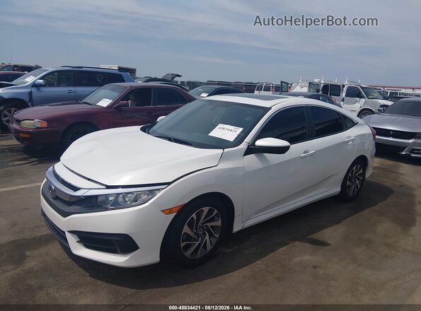 19XFC2F75JE010419 2018 HONDA CIVIC White Przód lewy