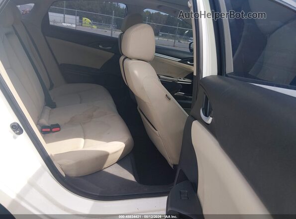 19XFC2F75JE010419 2018 HONDA CIVIC White Widok naklejki z numerem VIN