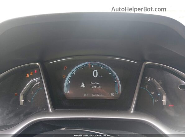 19XFC2F75JE010419 2018 HONDA CIVIC White Widok tylnych siedzeń