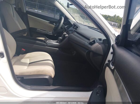 19XFC2F75JE010419 2018 HONDA CIVIC White Widok wnętrza z przodu