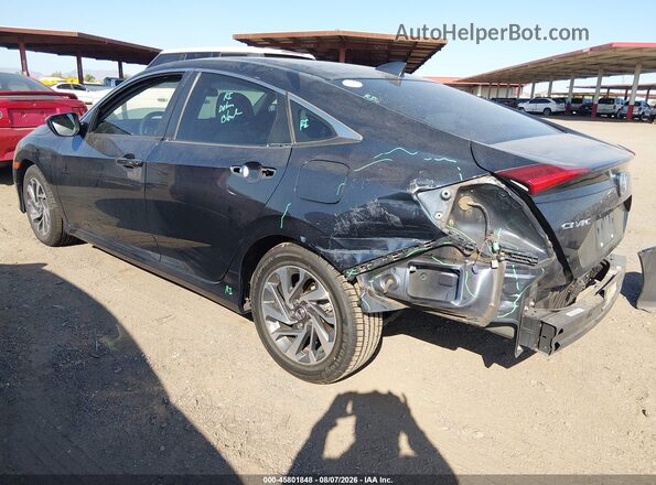 19XFC2F75JE010484 2018 HONDA CIVIC Black Trasero izquierdo