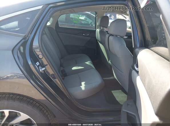 19XFC2F75JE010484 2018 HONDA CIVIC Black Vista de la etiqueta del VIN