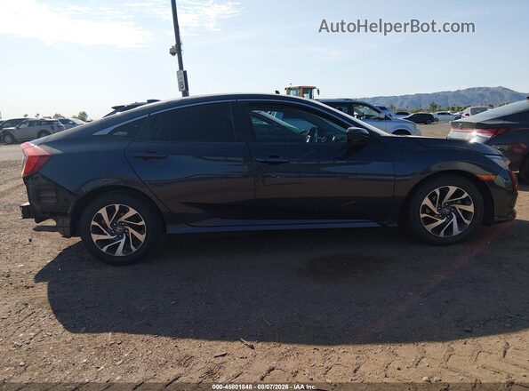 19XFC2F75JE010484 2018 HONDA CIVIC Black Vista interior de 360 grados
