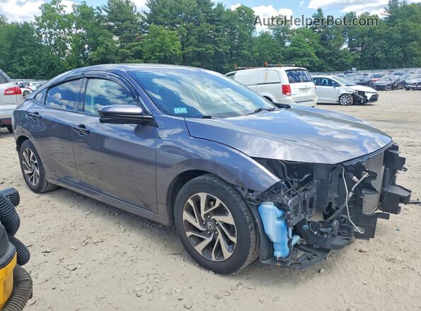 19XFC2F75JE202214 2018 HONDA CIVIC Gray Front right