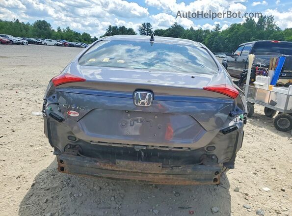 19XFC2F75JE202214 2018 HONDA CIVIC Gray Rear view