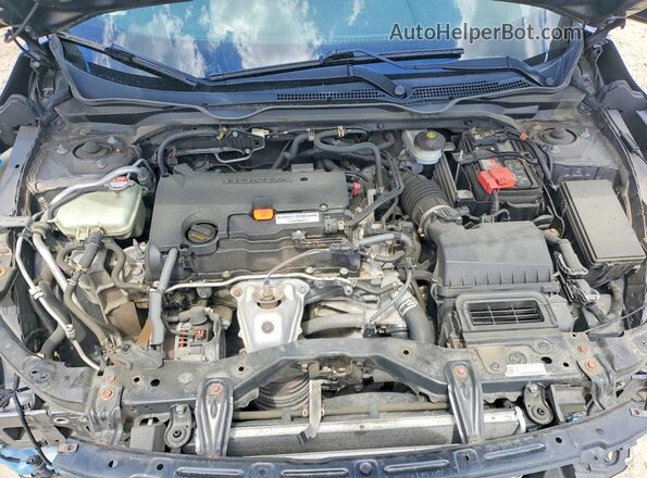19XFC2F75JE202214 2018 HONDA CIVIC Gray Rear interior view