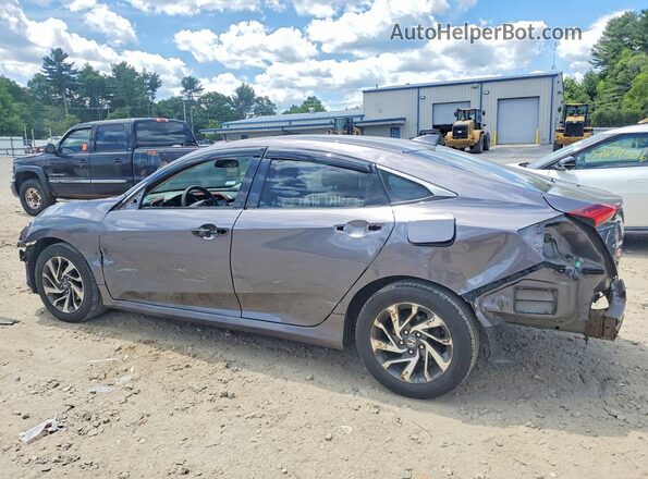 19XFC2F75JE202214 2018 HONDA CIVIC Gray Rear left