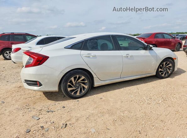 19XFC2F76GE002256 2016 HONDA CIVIC White Задня права чверть