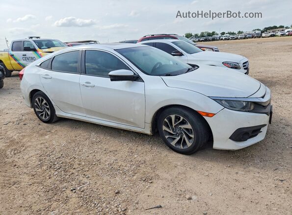 19XFC2F76GE002256 2016 HONDA CIVIC White Передня права чверть